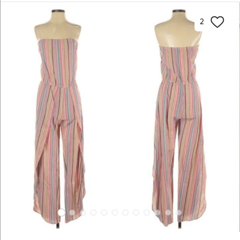 Anthropologie Emerson Strapless Jumpsuit